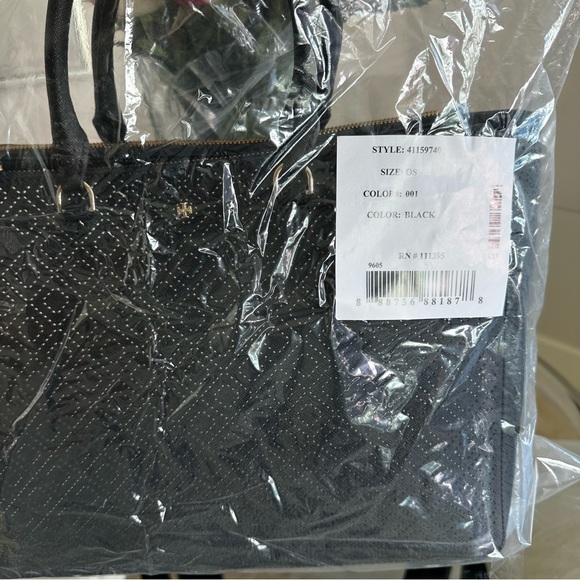 Tory Burch Robinson Perforated Convertible Satchel - Picture 10 of 11